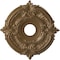 Ekena Millwork Attica PVC Medallion (Canopies up to 5 5/8"), 16"OD x 3 1/2"ID x 1"P, Metallic Champagne Bronze CMP16ATCCB - alternate 1